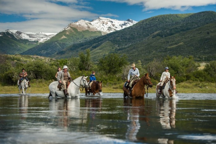 Enjoy a week exploring Patagonia on horseback.  Photo courtesy of XO Private.